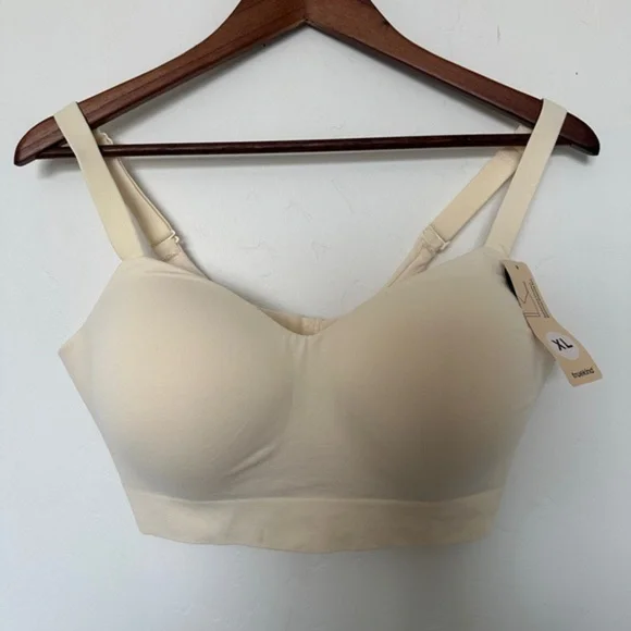 Truekind Shaping Bra XL Beige Supportive Comfort Wireless Women - Picture 2 of 7